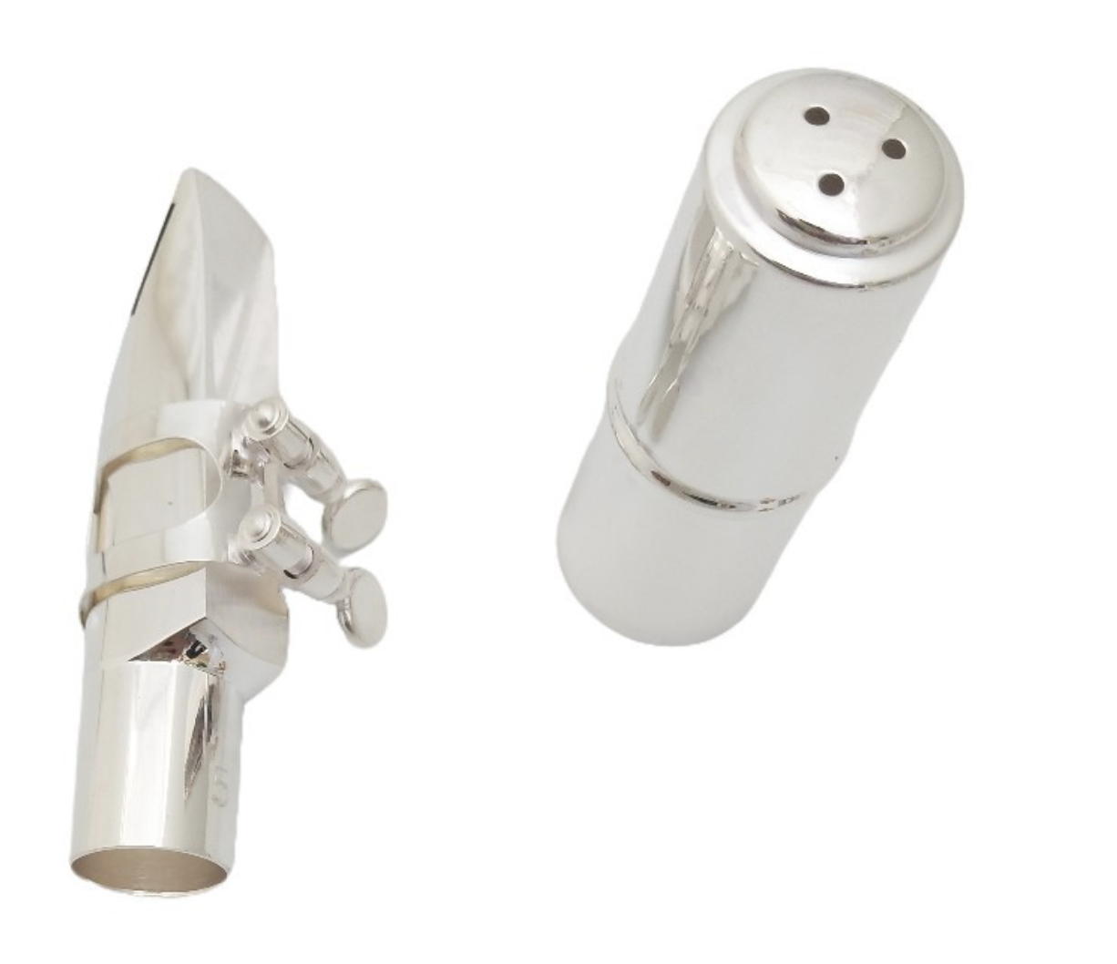 Alto Saxophone Mouthpiece Silver Plated