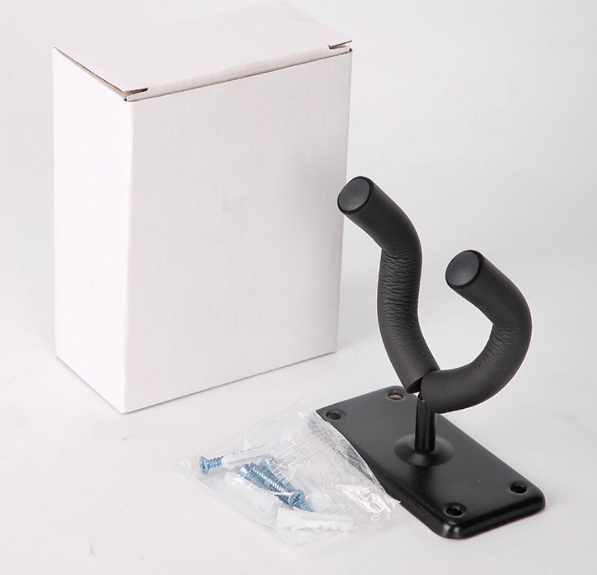 Guitar hook square base metal bracket wall hook iron base violin ukulele guitar hanger