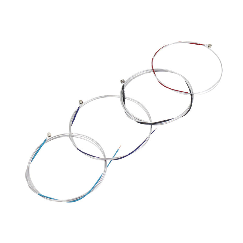 Silver-wrapped strings ¨C violin stringing accessories