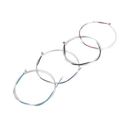 Silver-wrapped strings ¨C violin stringing accessories