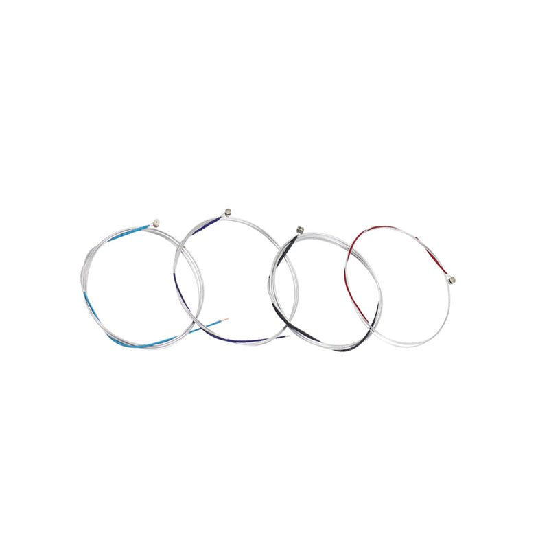 Silver-wrapped strings ¨C violin stringing accessories
