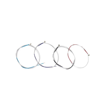 Silver-wrapped strings ¨C violin stringing accessories