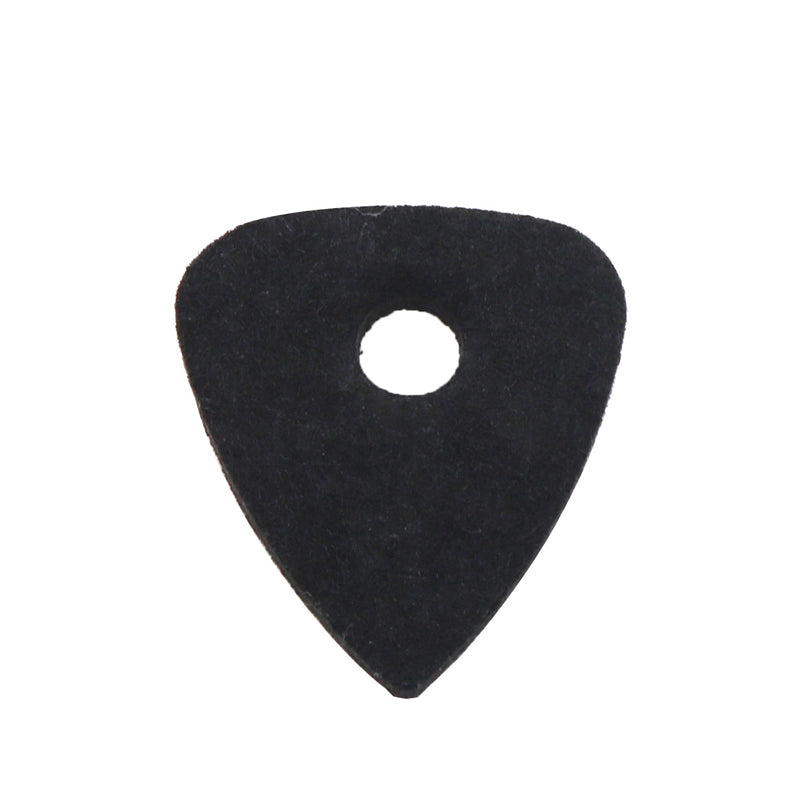 Holed pick ¨C Small four-string wool pick
