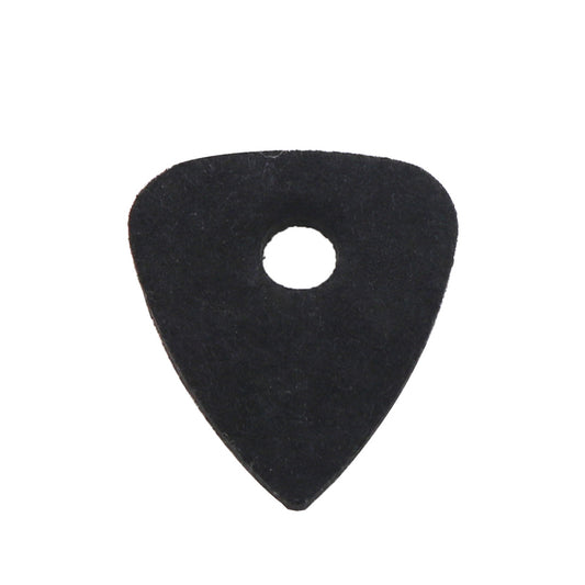 Holed pick ¨C Small four-string wool pick
