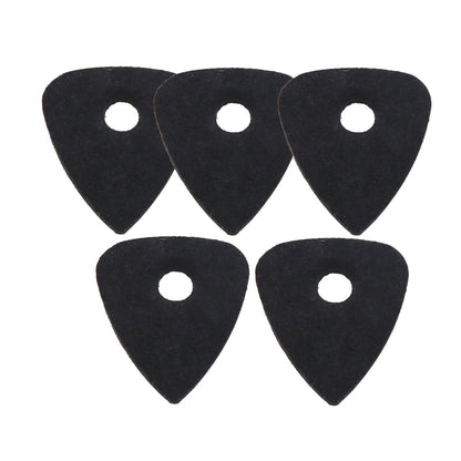 Holed pick ¨C Small four-string wool pick