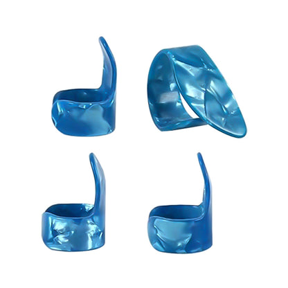 Colorful guitar pick ¨C Bassist's pain-relieving finger guard