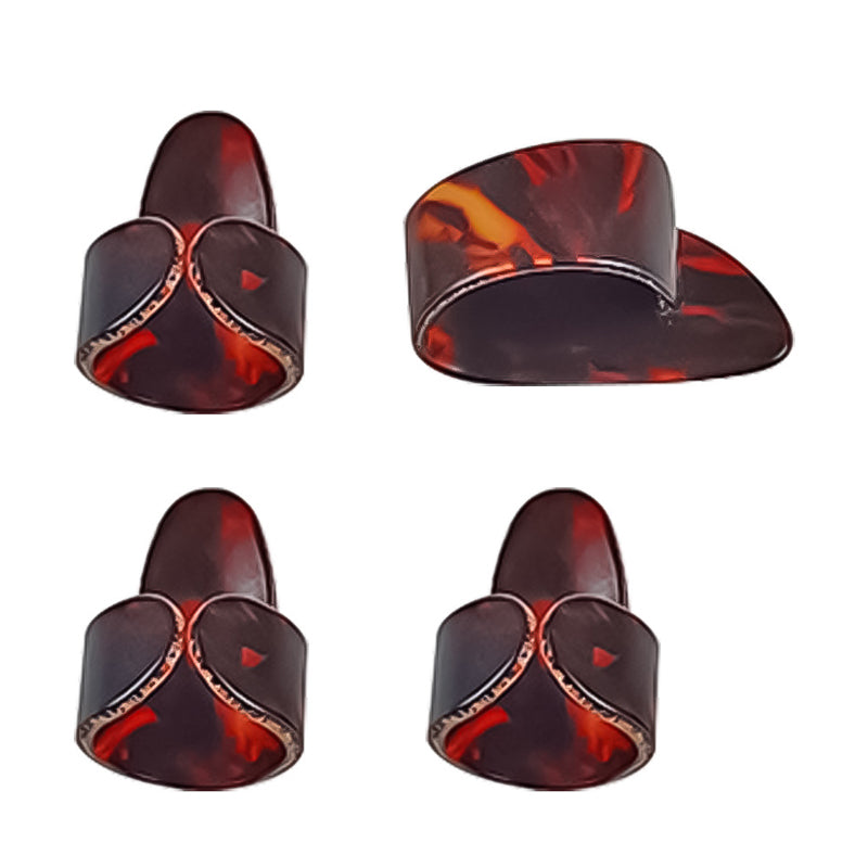 Colorful guitar pick ¨C Bassist's pain-relieving finger guard