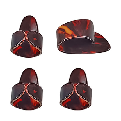 Colorful guitar pick ¨C Bassist's pain-relieving finger guard