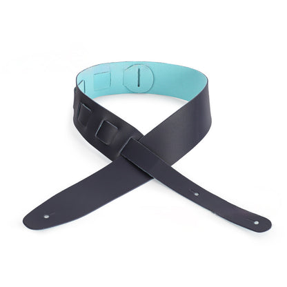 Wide and thick guitar strap ¨C genuine leather anti-slip shoulder strap for electric and bass guitars
