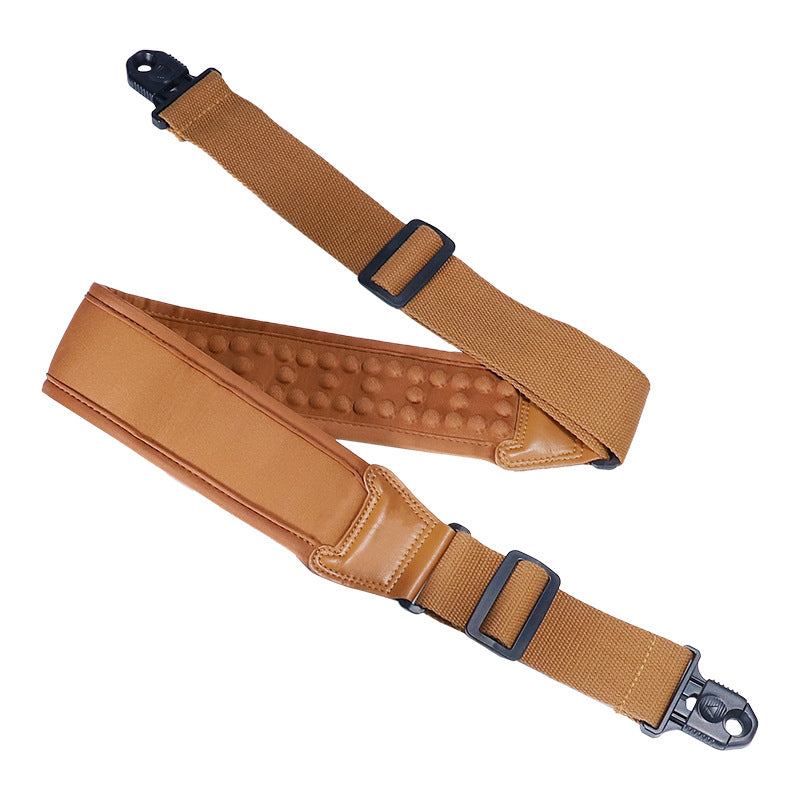 Guitar strap ¨C thickened and widened design with air cushion for reduced pressure and enhanced breathability