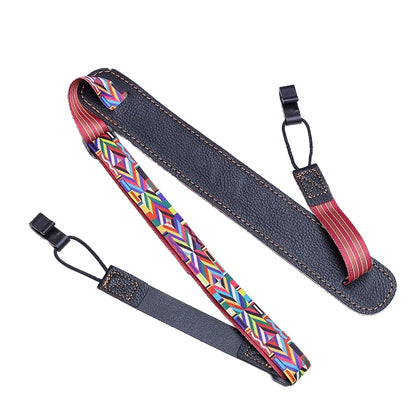 Non-piercing crossbody strap for small guitar ¨C no nails required