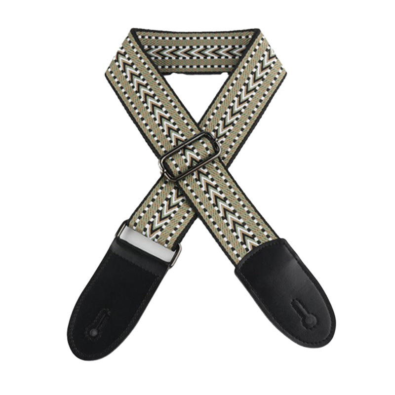 5CM guitar shoulder strap ¨C crossbody wide strap with retro, personalized guitar strap