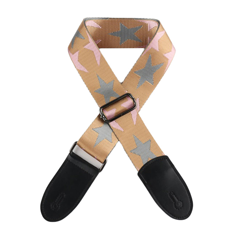 5CM guitar shoulder strap ¨C crossbody wide strap with retro, personalized guitar strap