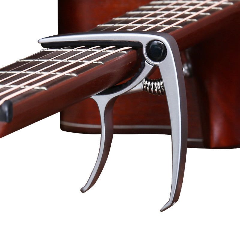 Wooden electric guitar tone-shifting clamp / Ukulele tuning clamp