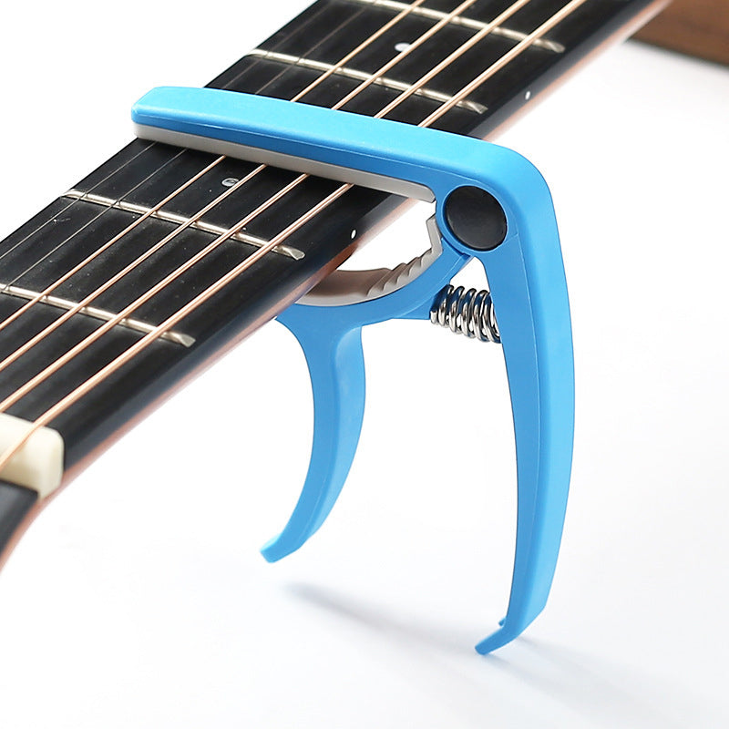 Wooden electric guitar tone-shifting clamp / Ukulele tuning clamp
