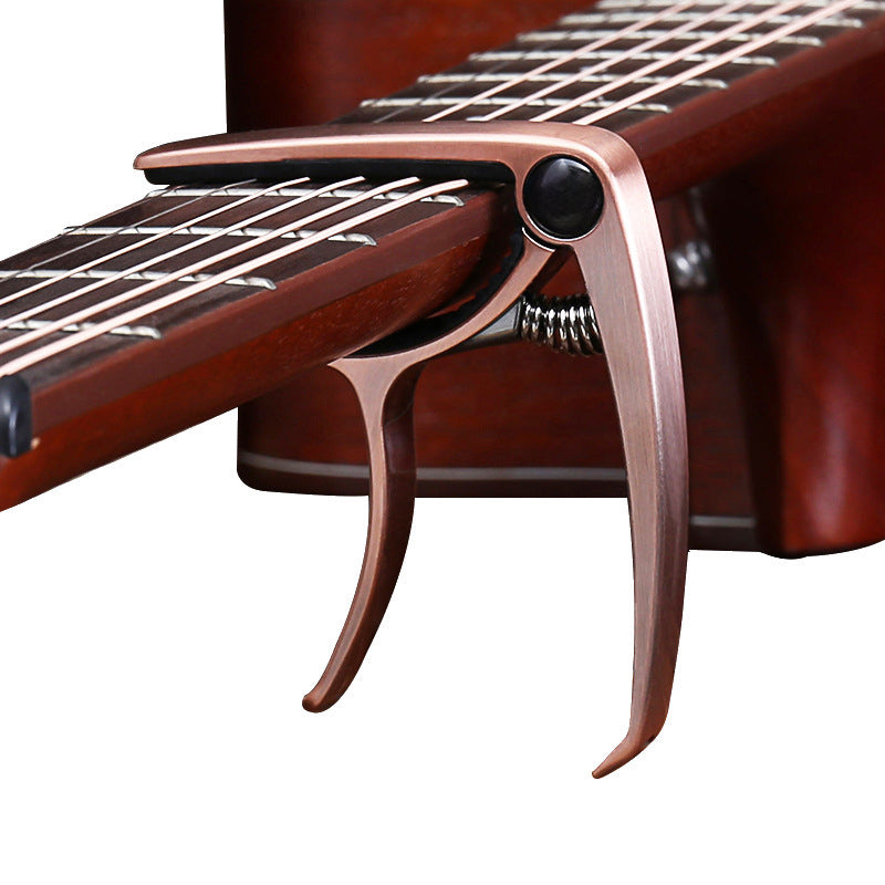Wooden electric guitar tone-shifting clamp / Ukulele tuning clamp