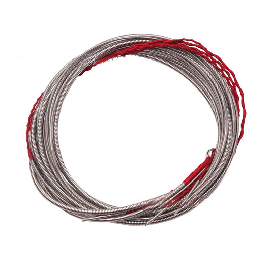 Guitar and bass strings ¨C metal strings or strings wrapped with wool