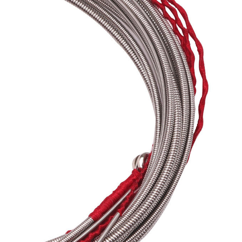 Guitar and bass strings ¨C metal strings or strings wrapped with wool