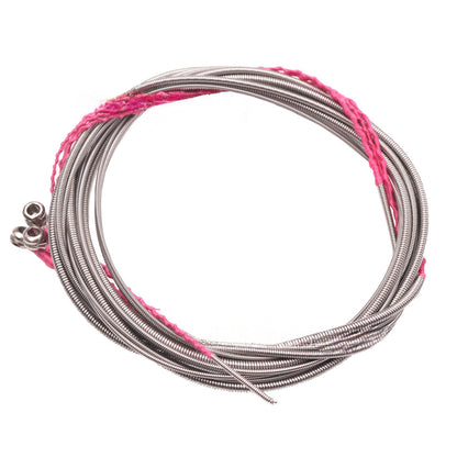 Guitar and bass strings ¨C metal strings or strings wrapped with wool
