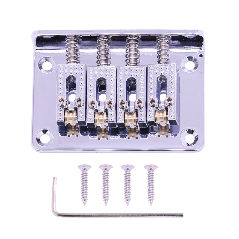4-string electric guitar bridge ¨C electric bass accessories; electric guitar pickups ¨C musical instrument hardware accessories