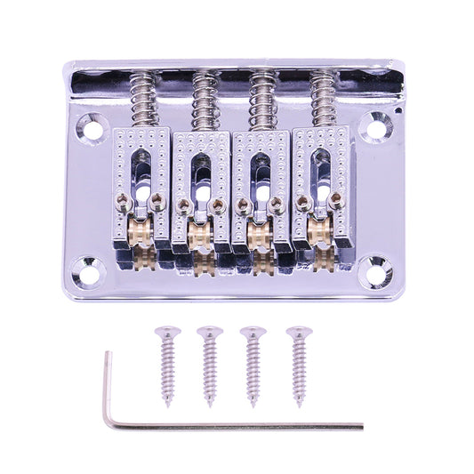4-string electric guitar bridge ¨C electric bass accessories; electric guitar pickups ¨C musical instrument hardware accessories