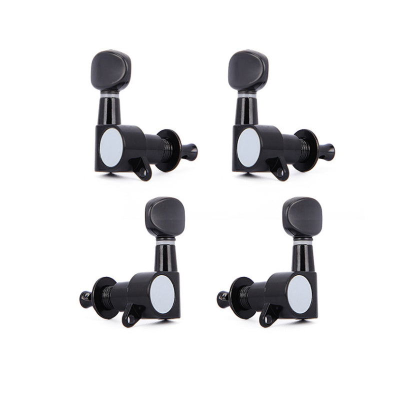 Universal string knob ¨C fully enclosed or open-style guitar accessory; string knob
