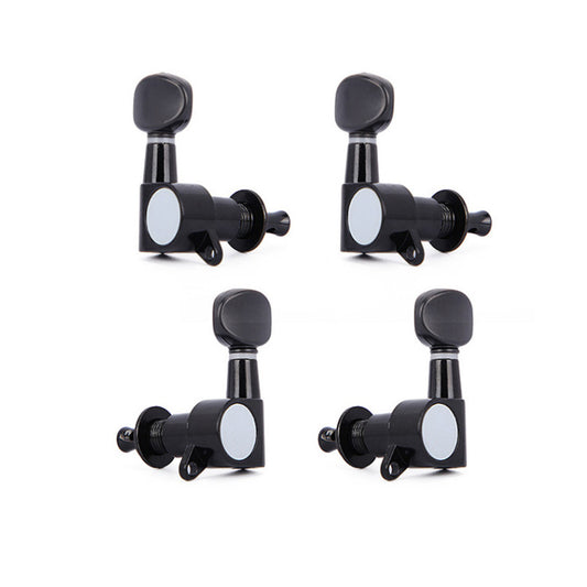 Universal string knob ¨C fully enclosed or open-style guitar accessory; string knob