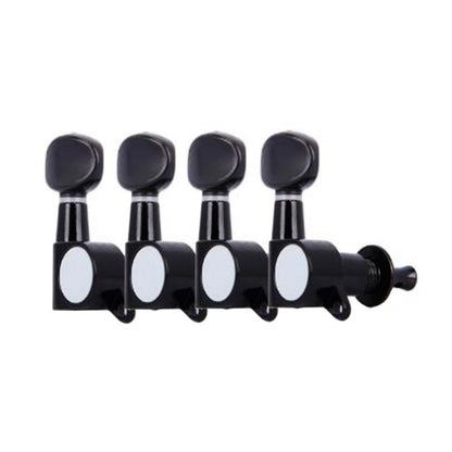 Universal string knob ¨C fully enclosed or open-style guitar accessory; string knob