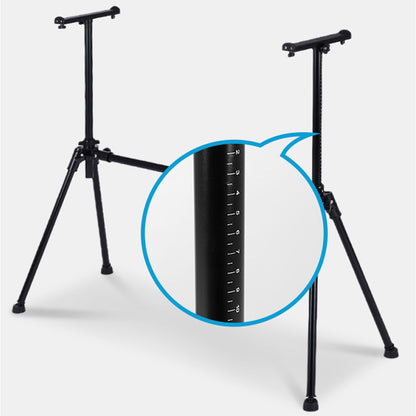 Dual-layer foldable and stackable electronic piano stand ¨C compatible with both 61-key and 88-key electronic pianos; universal dual-layer support for home electronic pianos