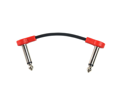 Effects pedal dedicated connection cable, short cable, L-type connector, Z-type flat bend plug, shielded noise reduction accessories