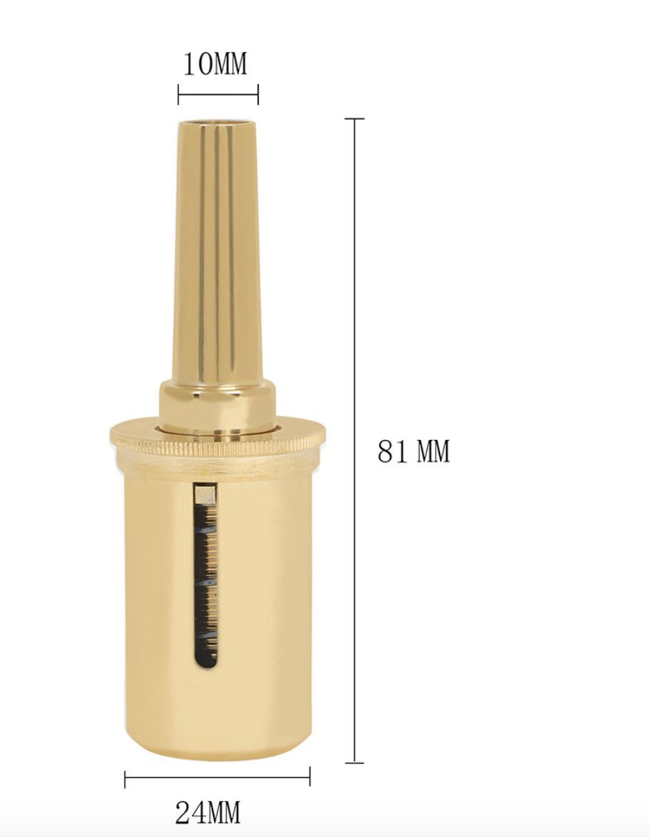Brass Trumpet Pressure Relief Valve Mouthpiece Pressure Reduction Trainer Embouchure Practice Tool