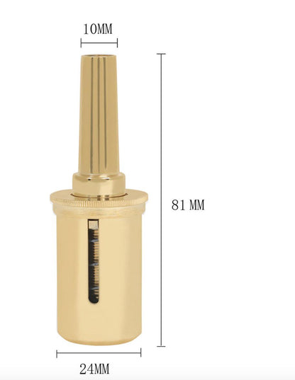 Brass Trumpet Pressure Relief Valve Mouthpiece Pressure Reduction Trainer Embouchure Practice Tool