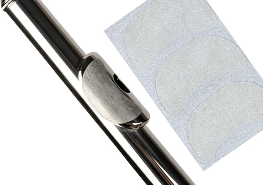 Flute Lip Plate Cushion Pad Anti-Slip Non-Slip Mouthpiece Protector Sticker