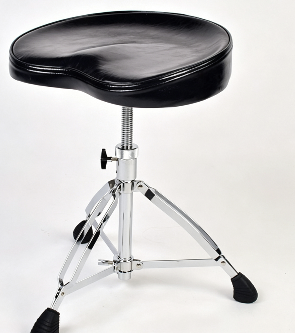 Saddle Drum Throne for Drum Set Performance