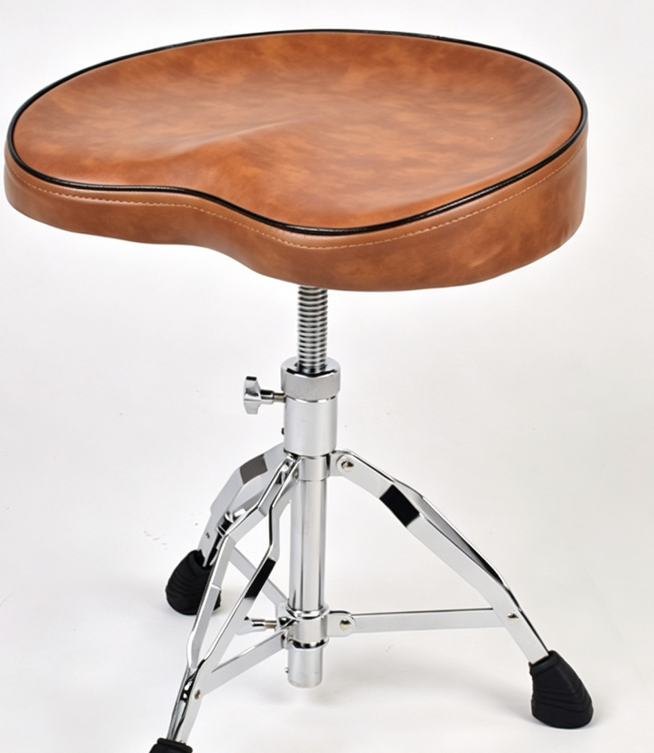Saddle Drum Throne for Drum Set Performance