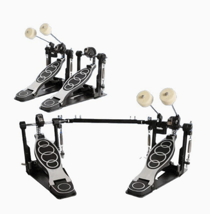 Heavy-Duty Zinc-Aluminum Alloy Double Bass Drum Pedal