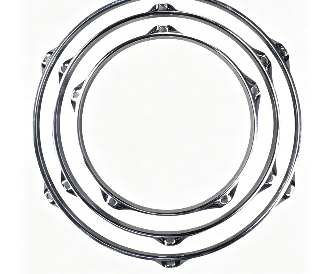 Drum Hoops Stamped Hoops