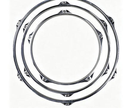 Drum Hoops Stamped Hoops