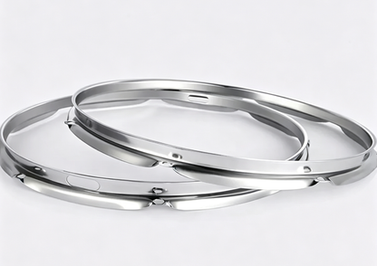 Drum Hoops Stamped Hoops