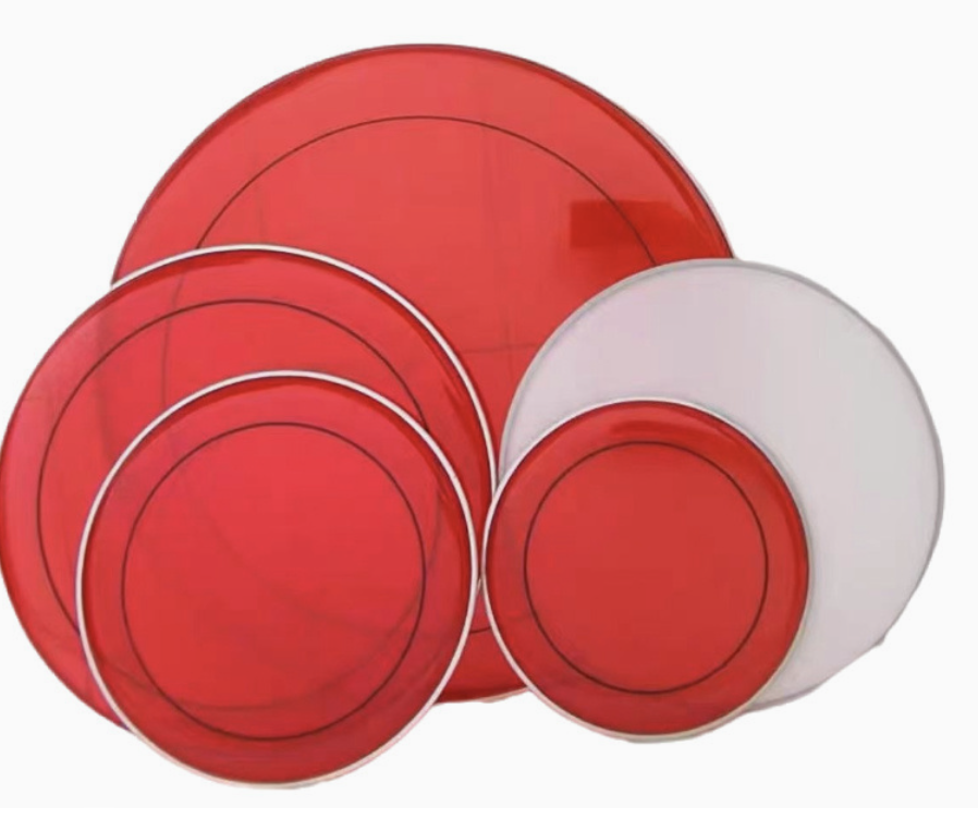 Drum Kit Drumheads Coated Drumheads Double-ply Oil Drumheads Matte Drumheads Sandblasted Drum Surfaces Black Drumheads Transparent Drum Films