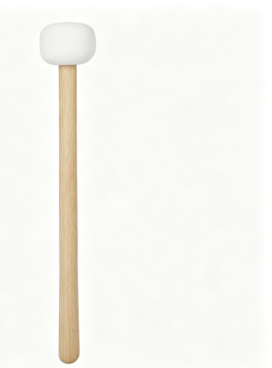 Singing Bowl Mallet Set Beechwood Handmade Lamb Wool Felt Striker