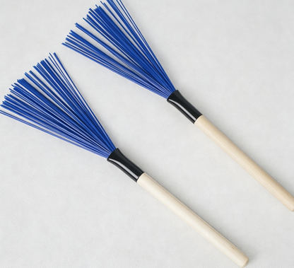 Drum Kit Bundle Sticks Nylon Wire Wooden Handle Drum Brushes