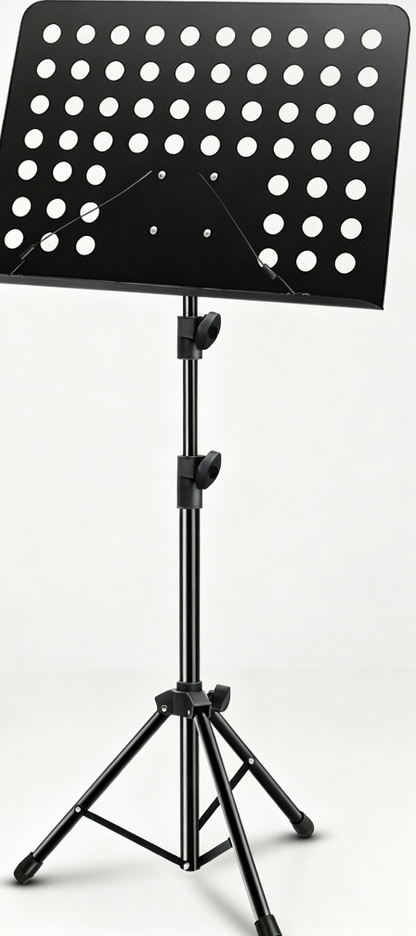 Portable Foldable Music Stand, Sheet Music Holder for Guitar, Drum Kit, Guzheng & Violin, Home Use Music Rack
