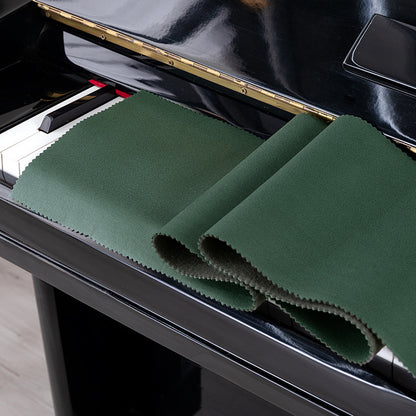 Piano Cover Cloth, Keyboard Cover Cloth, Dustproof Cover Cloth, Technological Cloth, Universal Vertical Electric Piano Cover Cloth, Simple Grey Covering Cloth