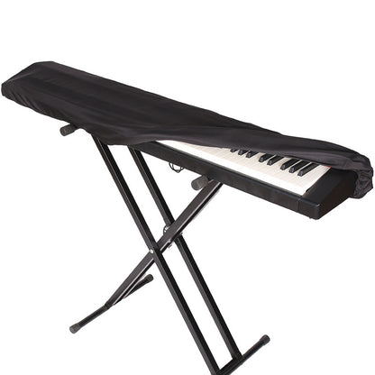 ustproof Drawstring Digital Piano Cover?Black 61?Key Keyboard Cover