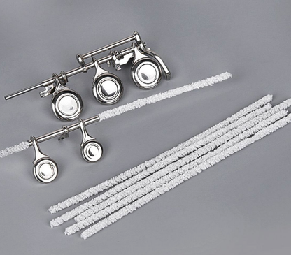 Saxophone key cleaning swabs, flute key cleaning brush, clarinet and wind instrument repair tools
