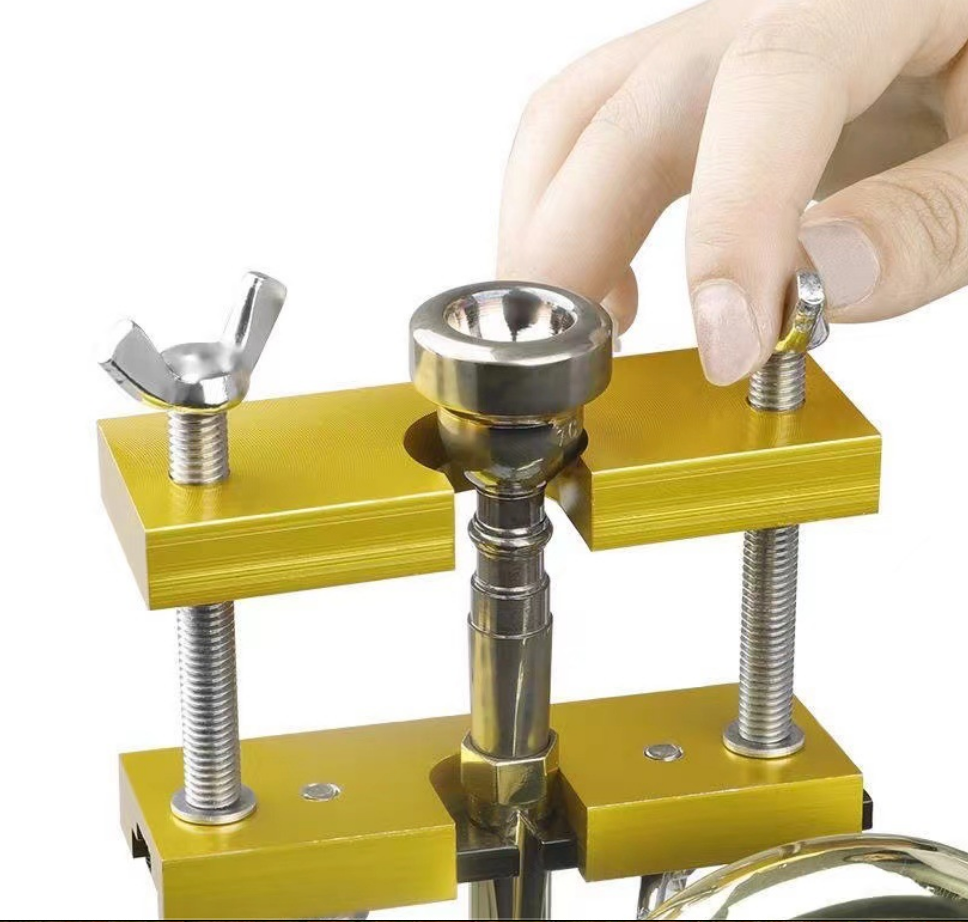 Brass instrument repair parts: trumpet mouthpiece puller, large French horn, horn, trombone mouthpiece puller, mouthpiece removal tool