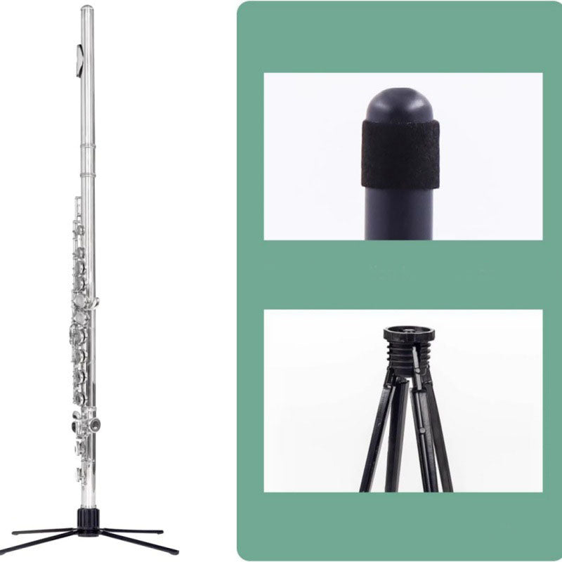 Flute stand, flute rack, floor stand, foldable portable flute stand, musical instrument stand, shelf