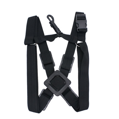 Adjustable shoulder straps for soprano and alto saxophones, suitable for adults and children. Also includes a neck strap and sling