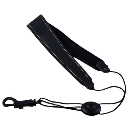 Leather Saxophone Strap for Senior and Tenor Saxophones, Neck Strap for Students, Adults, Beginners, Single Shoulder Strap with Hanging Strap